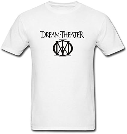 IIKIOO Men's American progressive Dream Theater T-shirt White XXXL