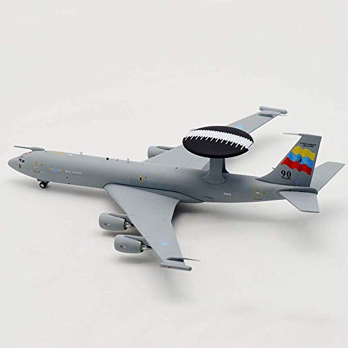 1yess Military Early Warning Model, 1/200 Maßstab RAF E-3 Sentry AWACS Modell, Sammlerstücke und Kinderspielzeug, 9… – Bild 7