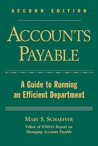 Download Accounts Payable: A Guide to Running an Efficient Department (English Edition) PDF