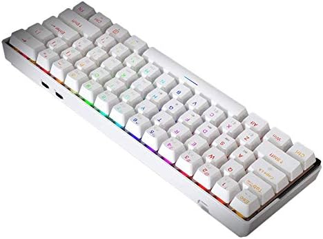 メカニカルキーボード 機械式 ゲーミングキーボード Bluetooth 無線 Usb 有線 防水 充電式 Ledバックライト