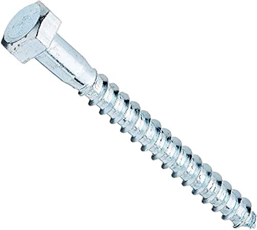 Pack of 150 x M8 x 80mm ZINC HEX Coach Screws/Bolts, Roof Screws, Ideal for Heavy Duty and Structural Applications.