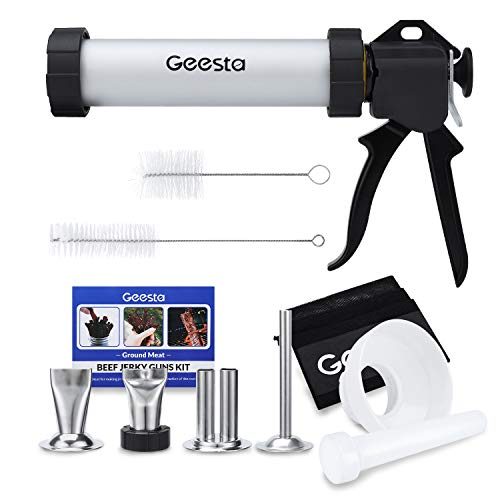 Geesta Jerky Gun, 1 LB Beef Jerky Gun Kit EasyClean Jerky Maker