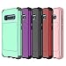 WeLoveCase S10 Plus Wallet Case Defender Wallet Card Holder Cover with Hidden Mirror Three Layer Shockproof Heavy Duty Protection All-Round Armor Protective Case for Samsung Galaxy S10+ Plus Mint