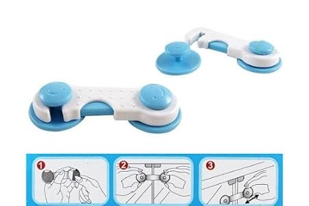 Boxcute 10 x Schrankschloss Kindersicherung Schranksicherung Baby