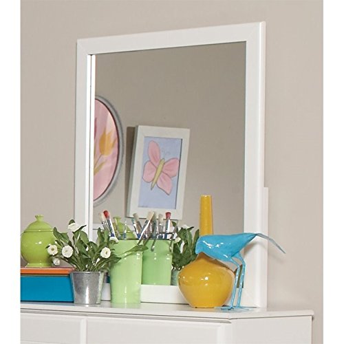 Coaster Home Furnishings Ashton Rectangular Mirror White