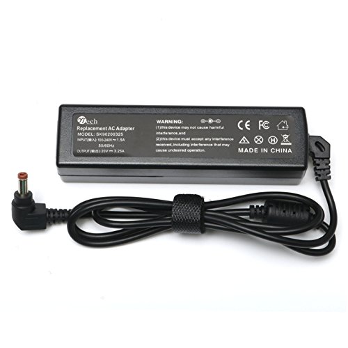 YTech 20v 3.25a 65w Ac Adapter Battery Charger Power Supply for For IBM Lenovo IdeaPad Z580 Z570 U310 U410;Lenovo Essential B570 G480,Fits P/N CPA-A065,ADP-65KH B,PA-1650-37LC PA-1650-56LC