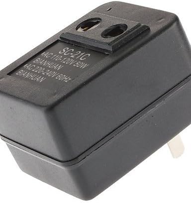 JIN@ US Plug AC 220V to AC 110V Voltage Converter
