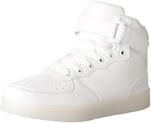 KEVENI High Top Light Up Shoes Led Flashing Shoes Kids Boys Girls USB Charging Fashion Sneakers