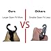 2 Point Rifle Sling Nylon Shoulder Strap With Shoulder Pad Trigger Snap Adjustable Max Length 64 Inch for Hunting