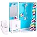 myLife Brand Products My Life As 17-Pieces Bathroom Play Set with Shower and Light-Up Vanity, Great for Your 18' Doll!