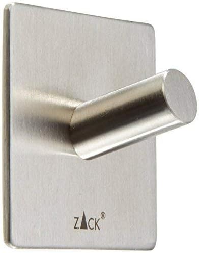 ZACK 40205 - Gancho toallero Cuadrado, Color Plateado: Amazon ...