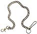 Ruth&Boaz Solid Brass Square Chain Biker Trucker Keychain Key Jean Wallet Chain (24.8