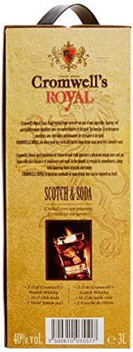 Cromwell's Royal - Fine Scotch Whisky in Bag-in-Box, 3 Jahre in Eichenfässern (1 x 3L) – Bild 3