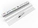 [Black Friday Special] Dry Erase Wall Decal with Dry Erase Marker [ Life of the Party ] Over 6 Ft of Adhesive Whiteboard Turns Any Surface Into Monthly Calendar or Weekly List