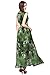 Joy EnvyLand Women V-neck Flower Prom Party Tunic Long Cocktail Beach Dress