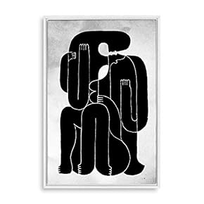 Framed Abstract Colorful Home Artwork for Living Room Bedroom