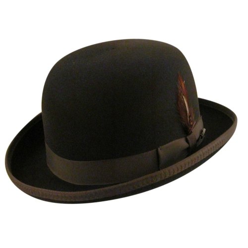 Bailey Of Hollywood Men Derby Hat Brown L