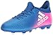 adidas Girl's X 16.3 FG J Skate Shoe, Blue/Running White, 12 M US Little Kid