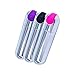 Vsshe Bullet Vibrator - Rechargeable & WarterProof Bullet Massager for Woman - Portable Bullet Viberate Toys (Silver-Purple)