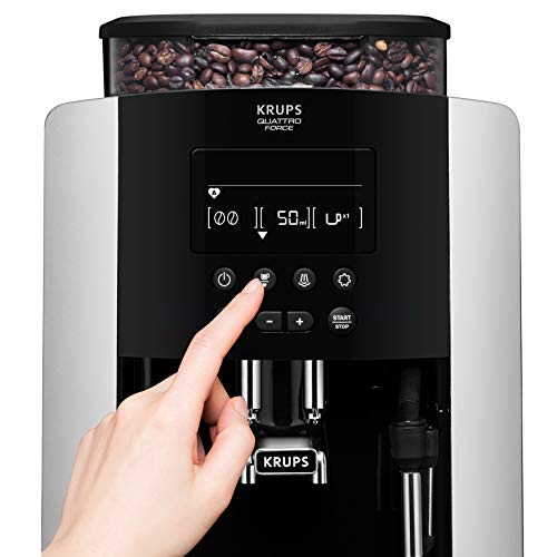 Krups EA8178 Arabica Display Quattro Force Kaffeevollautomat | 1450 Watt | Wassertankkapazität: 1,81 | Pumpendruck: 15… – Bild 6