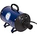 Flying Pig Grooming Flying Simple Dog Cat Pet Force Dryer with Heater (Navy Blue)