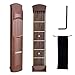 COWEEN Pocket Guitar Rosewood 6 Strings 6 Frets Guitar Practice Tool for Beginner Brown