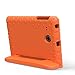BMOUO Kids Case for Samsung Galaxy Tab A 7.0 - EVA Shockproof Case Light Weight Kids Case Super Protection Cover Handle Stand Case for Kids Children for Samsung Galaxy Tab A 7-inch Tablet - Orange