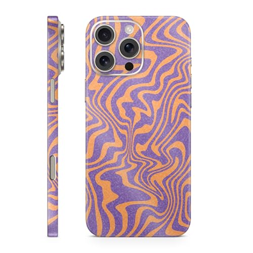 Glossy Glitter Phone Skin Compatible with Apple iPhone 16 Pro Max - Jitter Zebr…