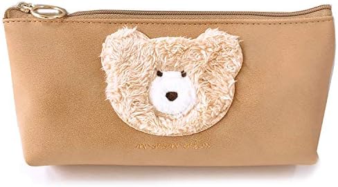 Amazon Co Jp クーリア モコモカ ペンポーチ ミルクティー 文房具 オフィス用品