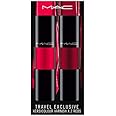MAC Versicolour Varnish Cream Lip Stains DUO Set Reds 2 8.5ml EFFERVESCENT SERIAL STAIN