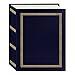 Mini-Max Photo 100 Pocket 4x6 Photo Album, Navy Blue