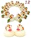 4E's Novelty Unicorn Rubber Duckies Pack of 12 Cute Rubber Ducks for Baby Ducky’s Kids Bath Tub Toys 2.5 X 3 inches