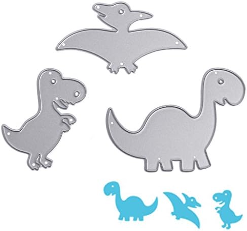 Niceskin DIY Scrapbooking Die Cutting Stencils for Album Card Crafts Paper, Carbon Steel, Silver