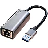 USB to Ethernet Adapter-1 Gigabit USB Ethernet Adapter, Aluminum Portable, Plug & Play, The ethernet to USB Adapter Compatibl