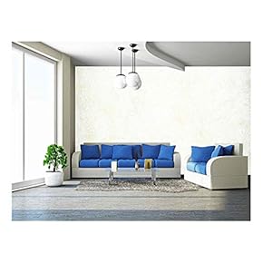 Old Parchment with Linen Texture, White Grunge Background - Removable Wall Mural | Self-Adhesive Large Wallpaper - 66x96 inches