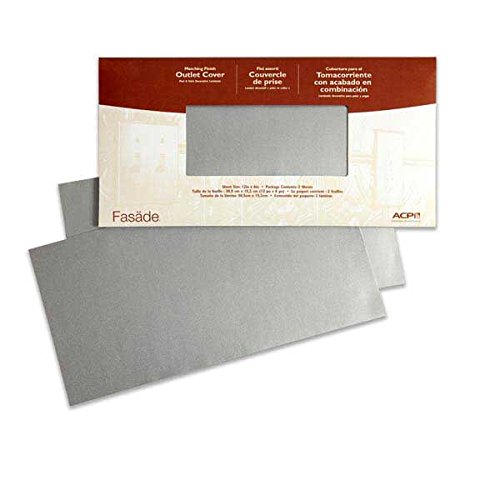 Fasade Easy Installation Rings Argent Silver Backsplash Panel for Kitchen and Bathrooms (18 sq ft Kit)