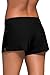 ENLACHIC Womens Board Shorts Tropical Hawaiian Floral Print Beach Swim Trunks with Drawstring