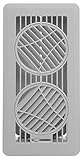 The Deflector Floor Vent Register with 360 Degree Directional Air Flow (4