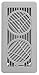 The Deflector Floor Vent Register with 360 Degree Directional Air Flow (4
