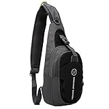 Sling Bag Backpack, Shoulder Backpack Chest Bag Crossbody Rope Triangle Pack Rucksack for Hiking or Multipurpose Daypack Handbag for Man Women Girl
