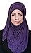 Hana's Womens Cotton Jersey Hijab Scarf One Size
