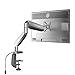 Loctek D7RV Swivel Gas Spring Single LCD Arm Stand monitor Mount, Supports monitors weighing 8.8-22 lbs.