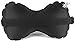 ONWEGO Inflatable Travel Pillow for Neck and Lumbar Support with Adjustable Strap - Compact, Portable, Easy Carry On - Car, Airplane, Bus, Train (Black)
