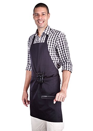Buy Hiliss Professional Hair Stylist Apron Black With Pocket Black