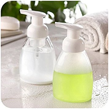 Premium Vials Foaming Soap Dispensers, 4 pack Pump Bottle- BPA Free- Liquid Containers, Refillable Foamer (250 ml)