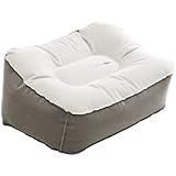 Inflatable Travel Footrest - Therapeutic For Your Legs!