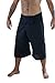 Siam Secrets 100% Cotton Pinstripe 3/4 Capri Thai Fisherman Pants Plus
