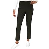 Mario Serrani Women's Pull On Pants, Textured (US, Alpha, X-Large, Regular, Regular, Green)