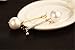 P.phoebus 18K Gold Vintage White Pearl Swarovski Crystal Studs Earrings Rhinestones Dangle Charms Hoops For Women Girls