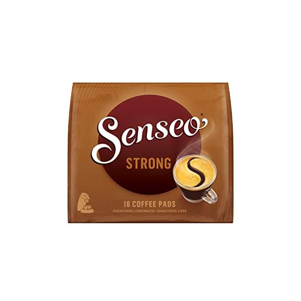 Senseo Pads Strong, 160 Kaffeepads, 10er Pack, 10 x 16 Getränke